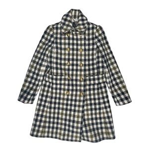 J Crew 0 Petite Plaid Coat